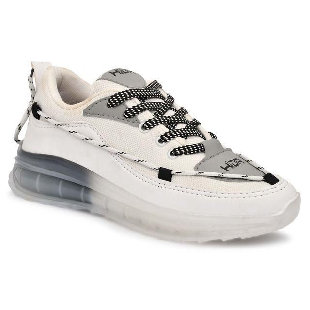 Men's Color Block Lace Up Casual Shoes