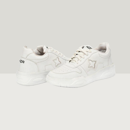 Flexu Stellar Blanc Casual Shoe